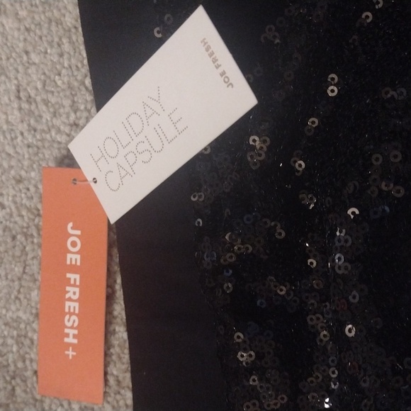NEW Joe Fresh Collection Capsule sequin skirt - Picture 6 of 6